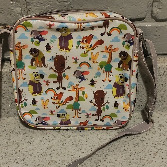 Disney Cream and Gray Cartoon Crossbody Bag - Picture 2 of 7